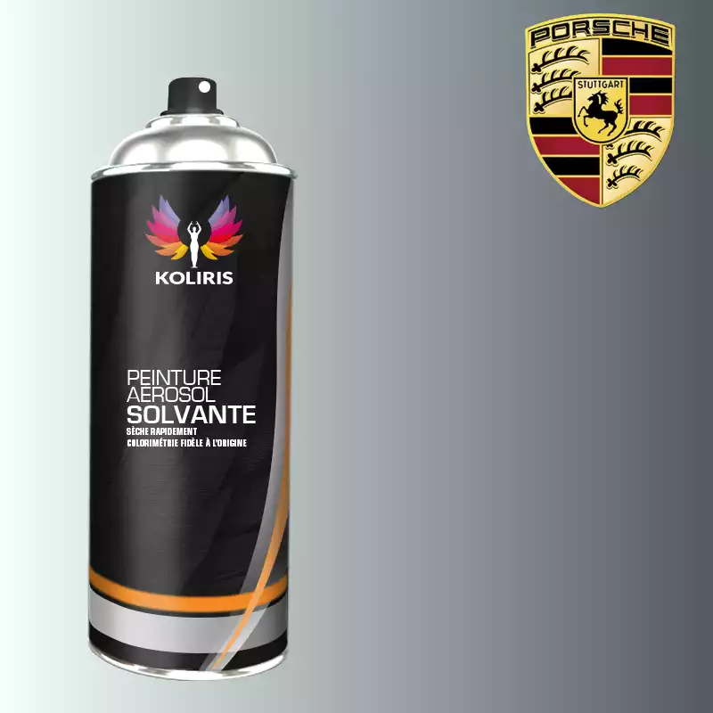 Bombe de peinture voiture solvant Porsche 400ml