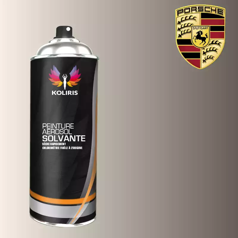 Bombe de peinture voiture solvant Porsche 400ml