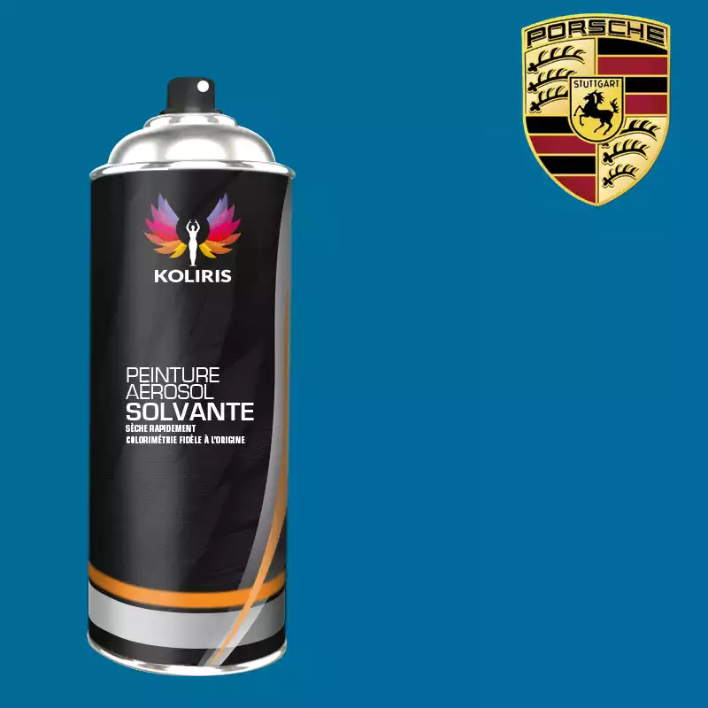 Bombe de peinture voiture solvant Porsche 400ml