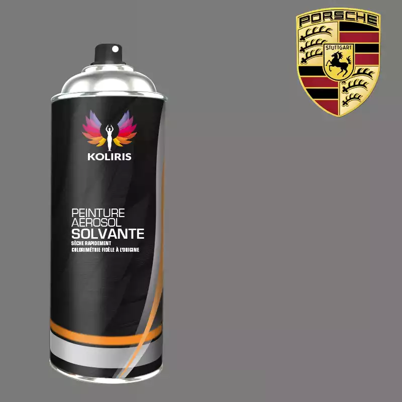 Bombe de peinture voiture solvant Porsche 400ml