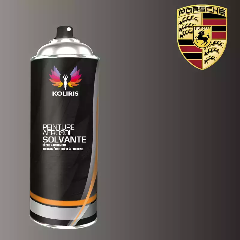 Bombe de peinture voiture solvant Porsche 400ml