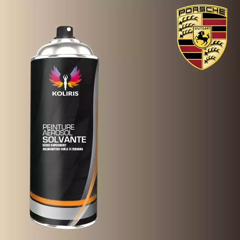 Bombe de peinture voiture solvant Porsche 400ml