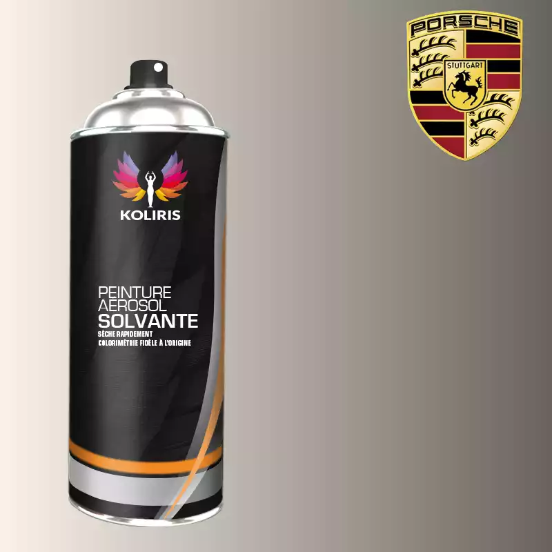 Bombe de peinture voiture solvant Porsche 400ml