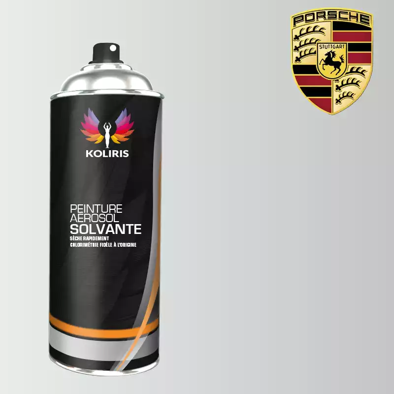 Bombe de peinture voiture solvant Porsche 400ml