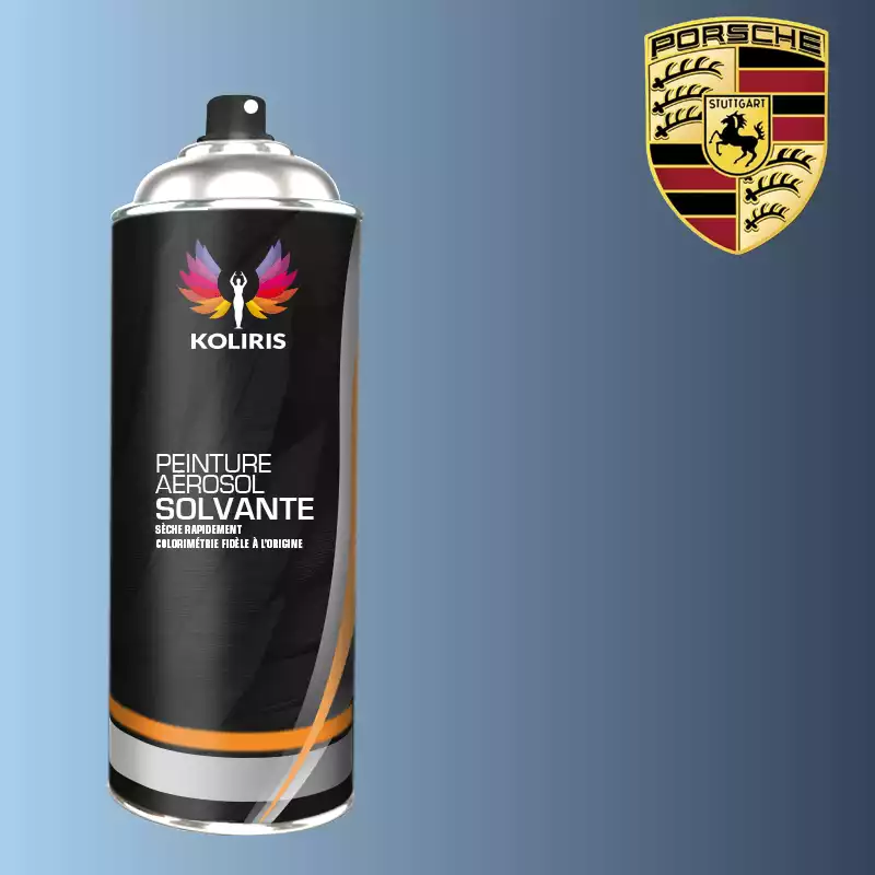 Bombe de peinture voiture solvant Porsche 400ml