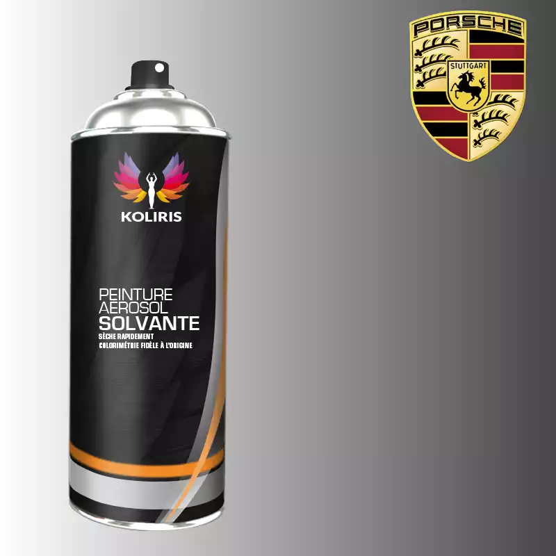 Bombe de peinture voiture solvant Porsche 400ml