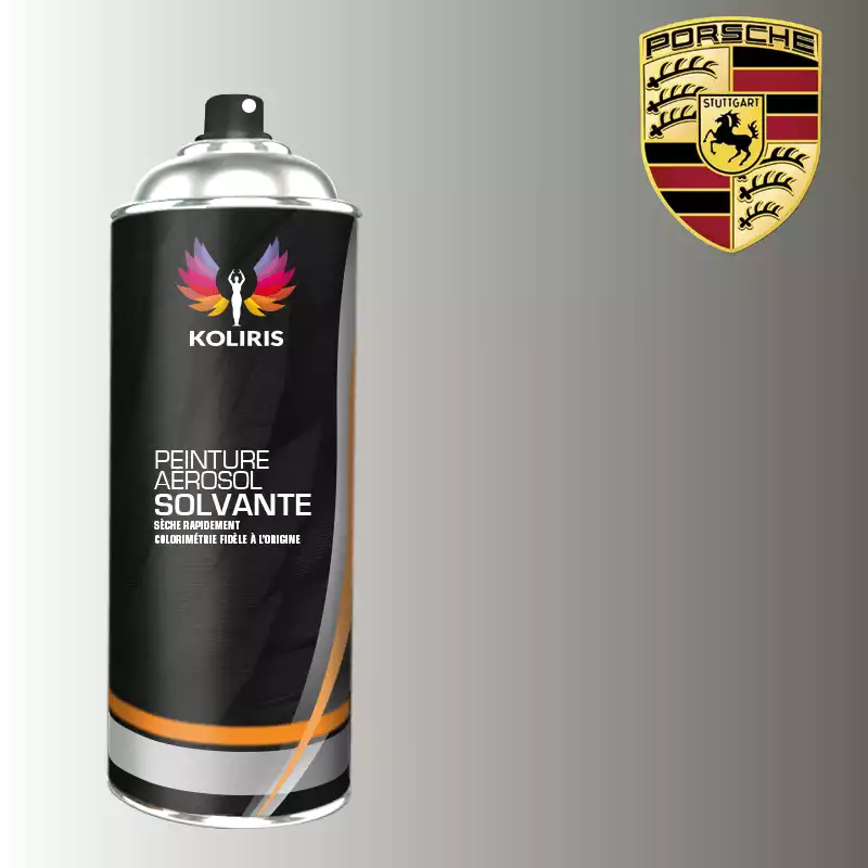 Bombe de peinture voiture solvant Porsche 400ml