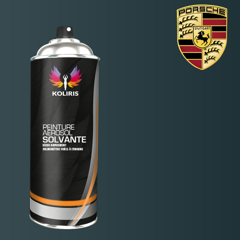 Bombe de peinture voiture solvant Porsche 400ml