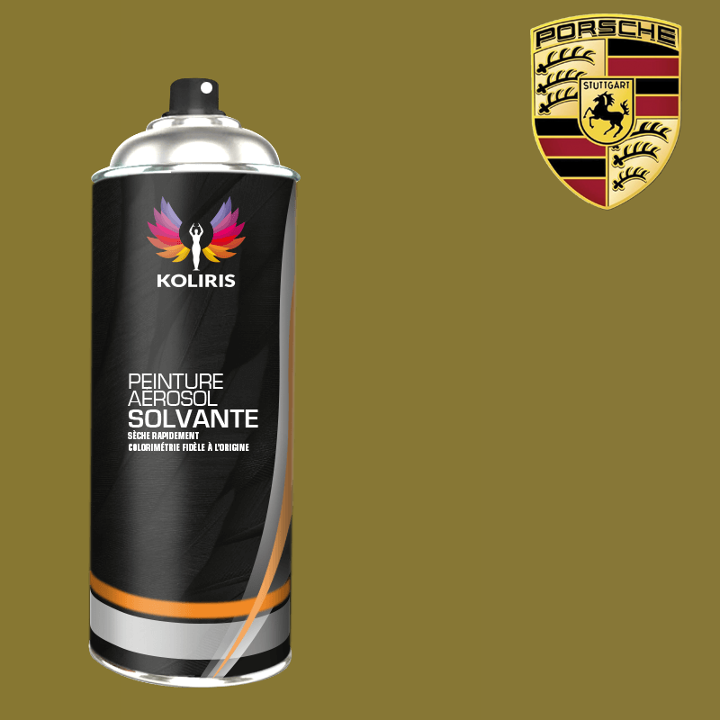 Bombe de peinture voiture solvant Porsche 400ml