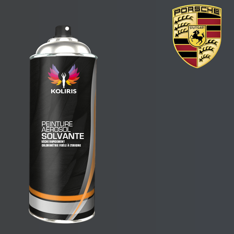 Bombe de peinture voiture solvant Porsche 400ml