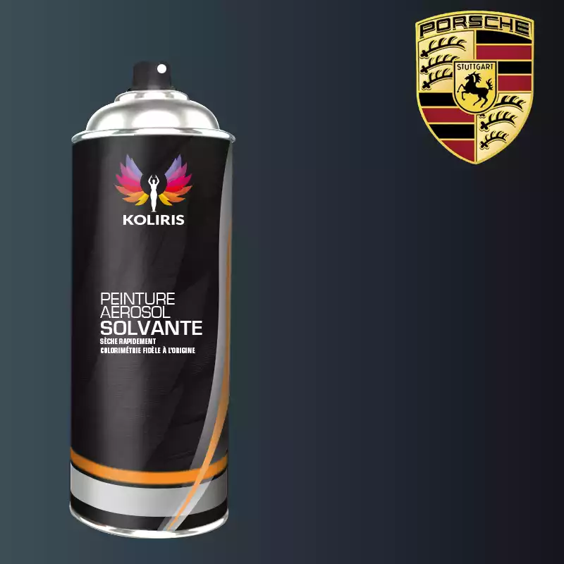 Bombe de peinture voiture solvant Porsche 400ml