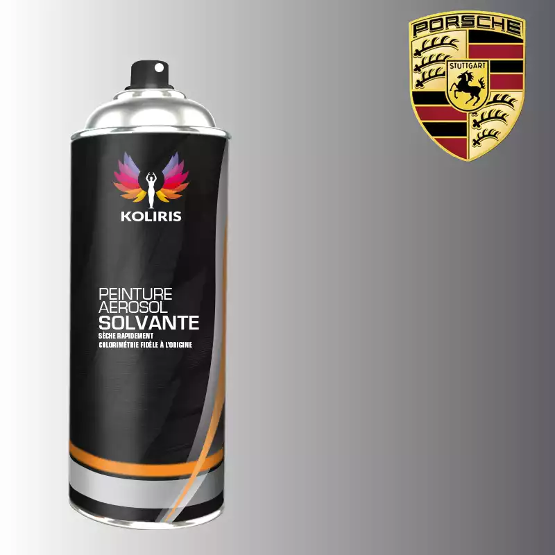 Bombe de peinture voiture solvant Porsche 400ml