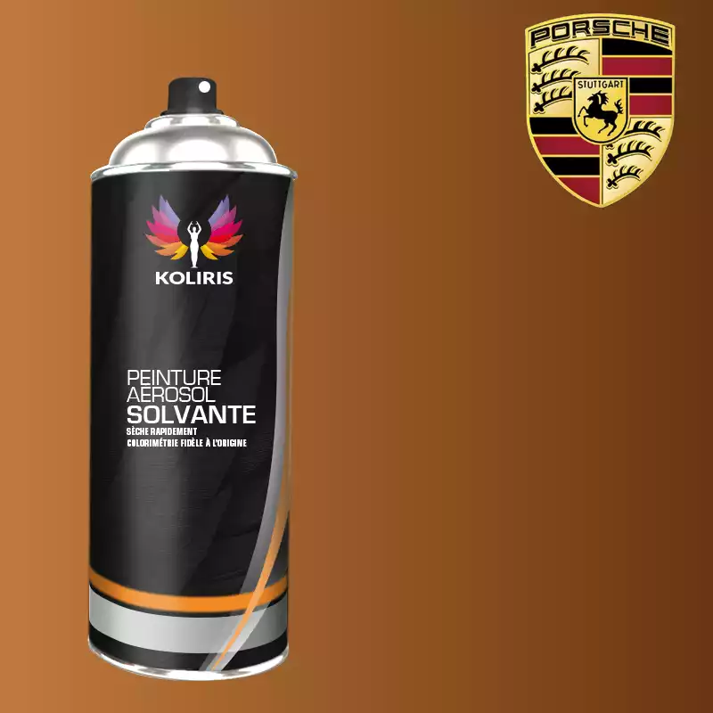 Bombe de peinture voiture solvant Porsche 400ml