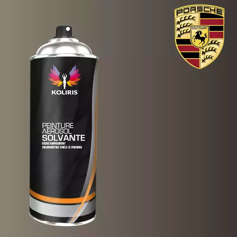 Bombe de peinture voiture solvant Porsche 400ml