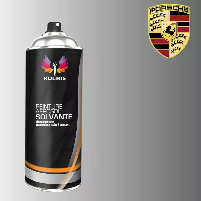 Bombe de peinture voiture solvant Porsche 400ml