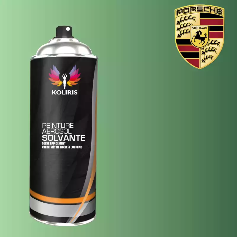 Bombe de peinture voiture solvant Porsche 400ml