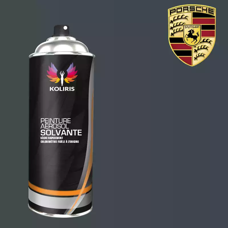 Bombe de peinture voiture solvant Porsche 400ml