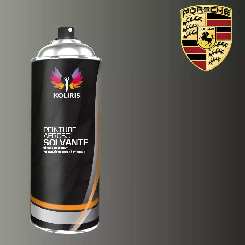 Bombe de peinture voiture solvant Porsche 400ml