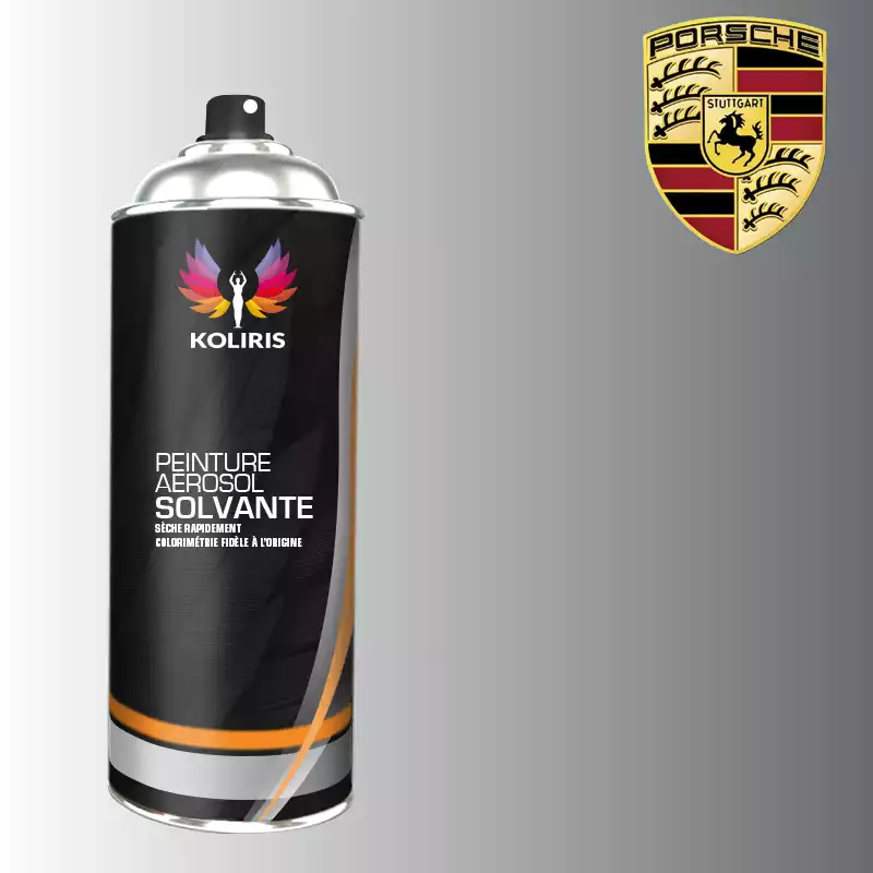 Bombe de peinture voiture solvant Porsche 400ml