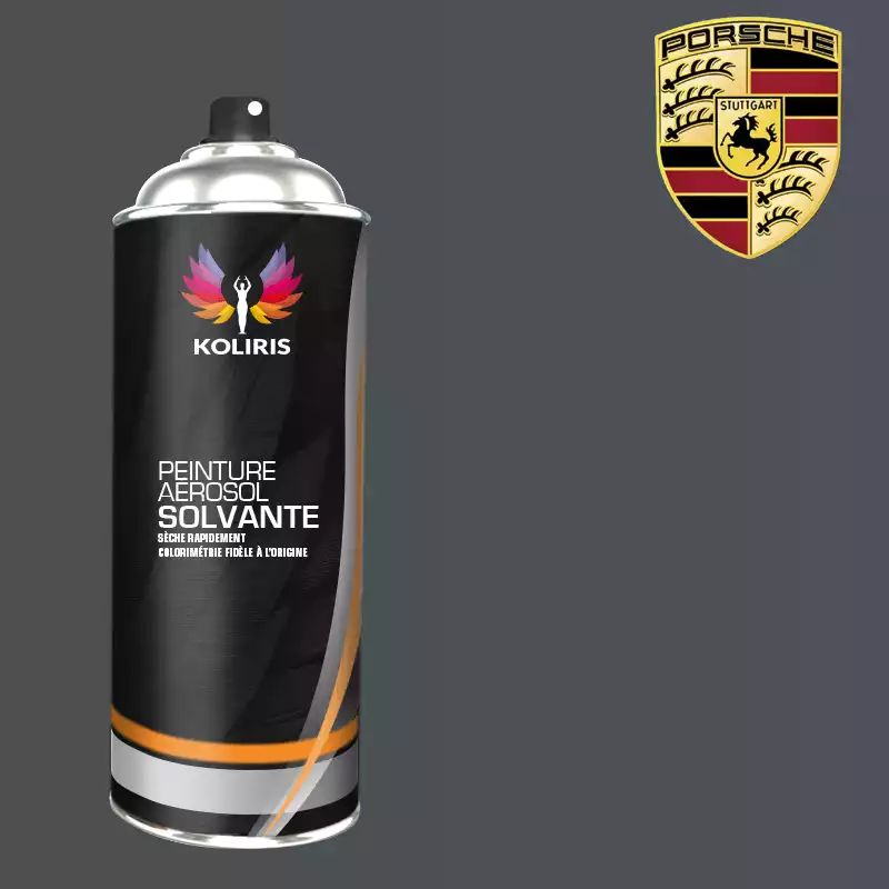 Bombe de peinture voiture solvant Porsche 400ml