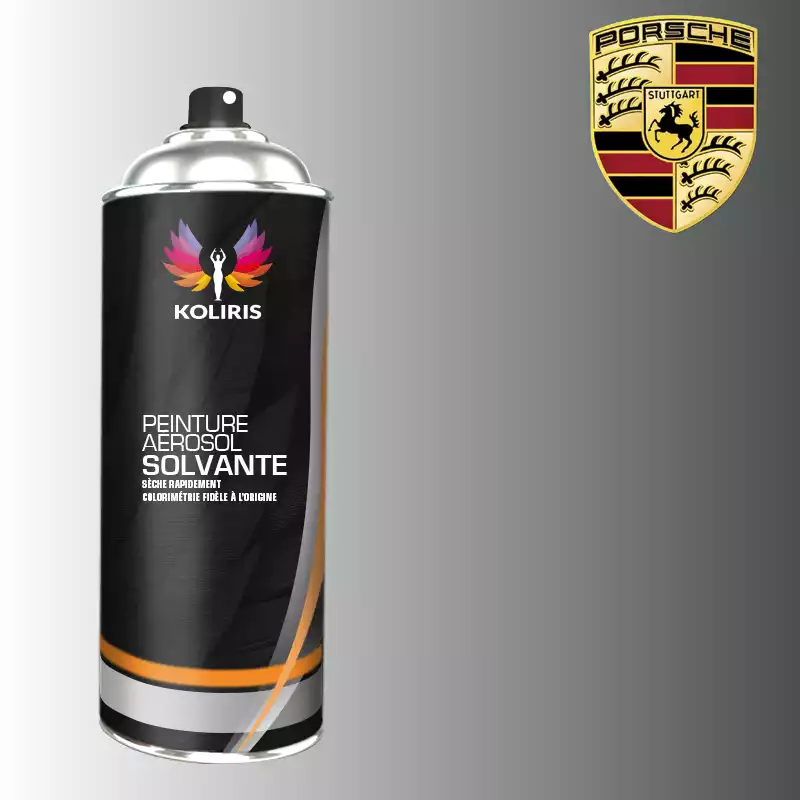 Bombe de peinture voiture solvant Porsche 400ml