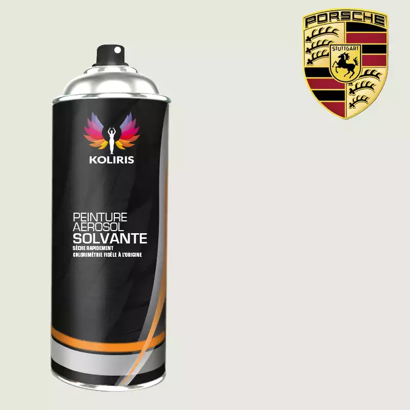 Bombe de peinture voiture solvant Porsche 400ml