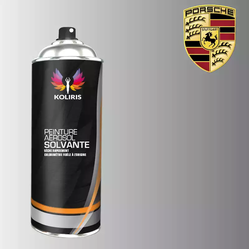 Bombe de peinture voiture solvant Porsche 400ml