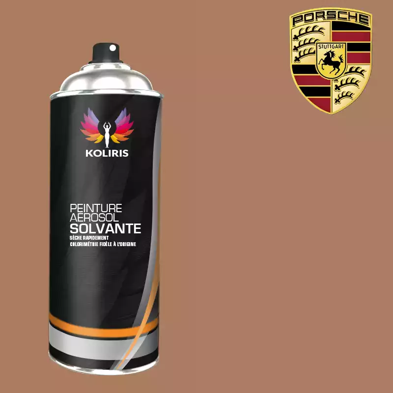 Bombe de peinture voiture solvant Porsche 400ml