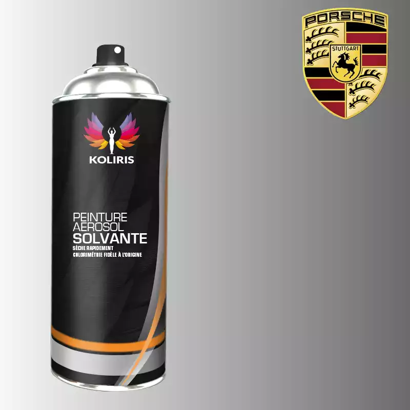 Bombe de peinture voiture solvant Porsche 400ml