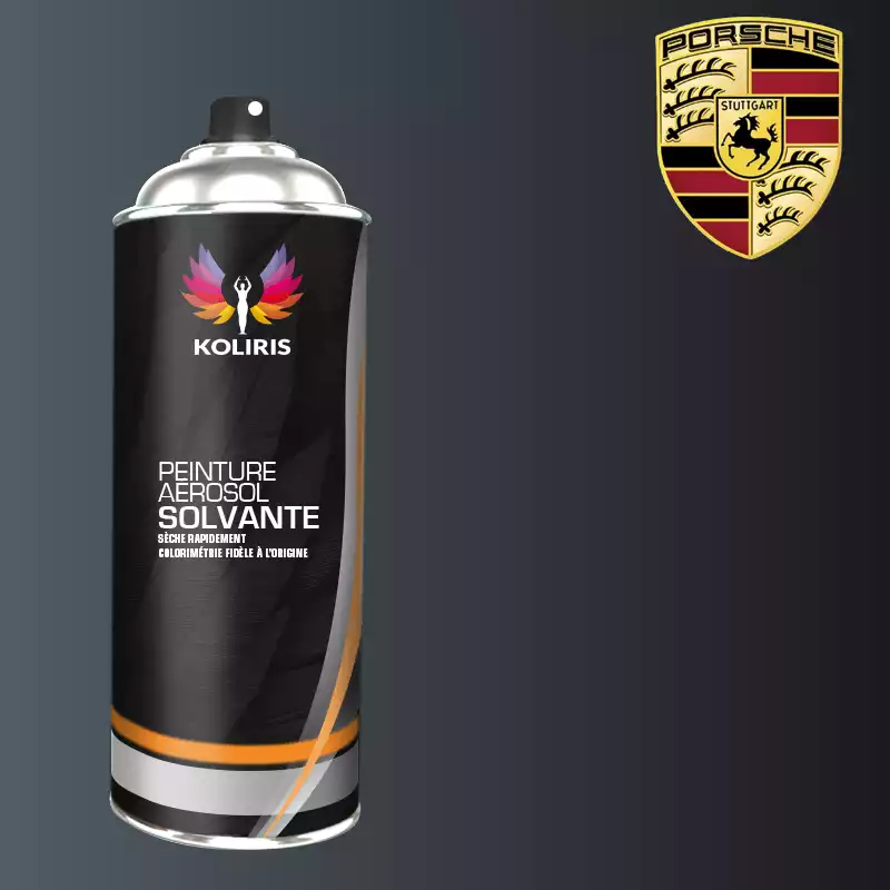 Bombe de peinture voiture solvant Porsche 400ml