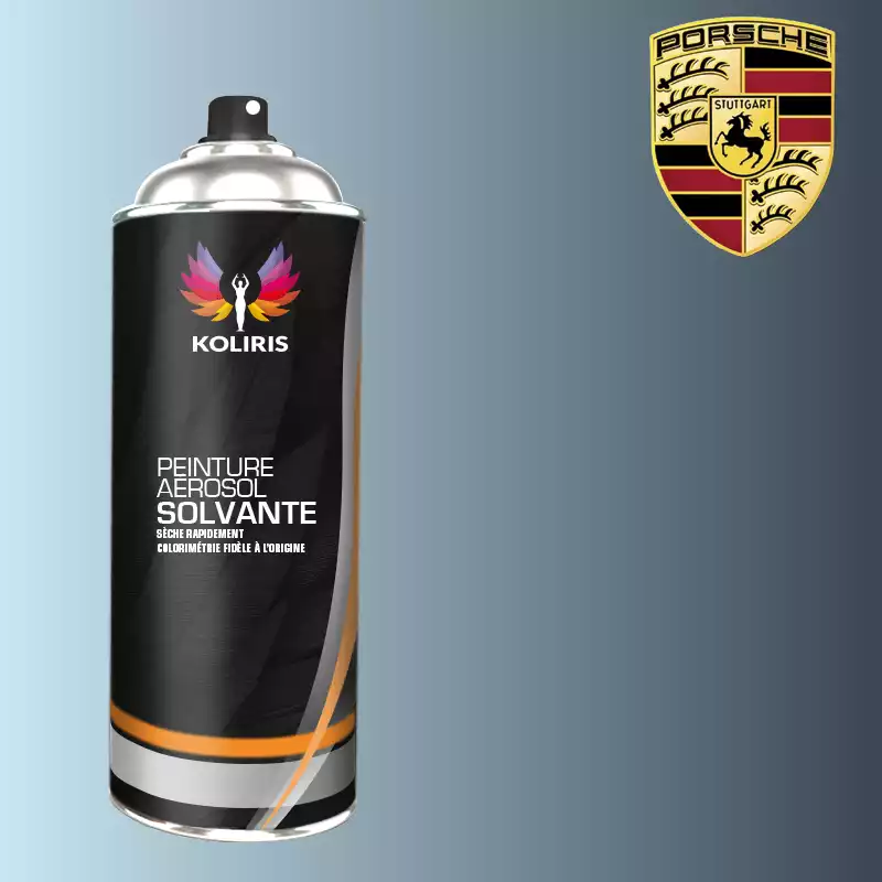 Bombe de peinture voiture solvant Porsche 400ml