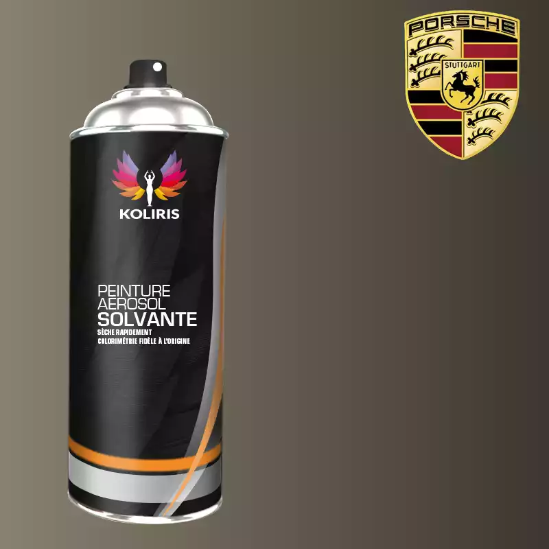 Bombe de peinture voiture solvant Porsche 400ml