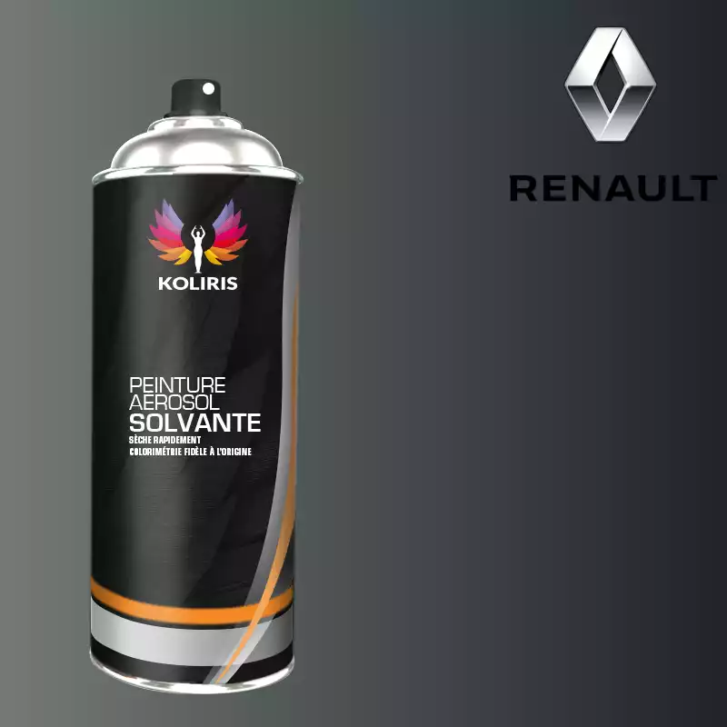 Bombe de peinture voiture solvant Renault 400ml