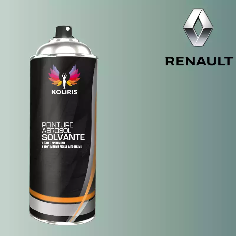 Bombe de peinture voiture solvant Renault 400ml