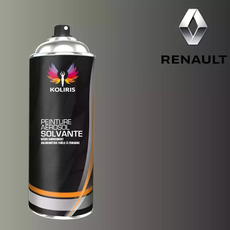 Bombe de peinture voiture solvant Renault 400ml