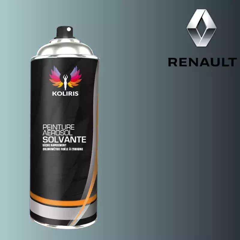 Bombe de peinture voiture solvant Renault 400ml