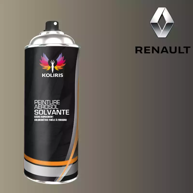 Bombe de peinture voiture solvant Renault 400ml