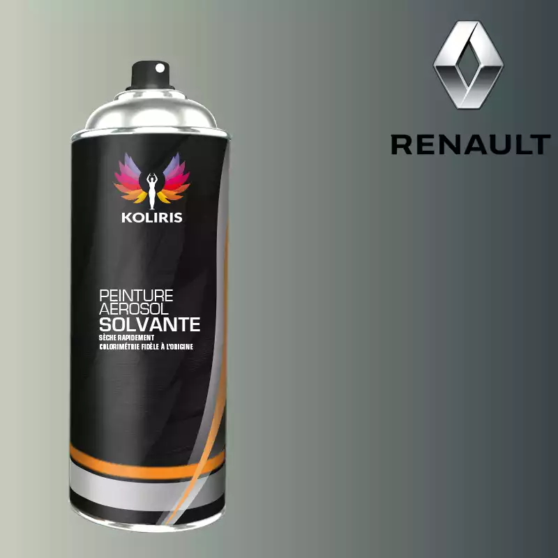 Bombe de peinture voiture solvant Renault 400ml