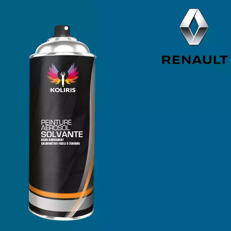 Bombe de peinture voiture solvant Renault 400ml