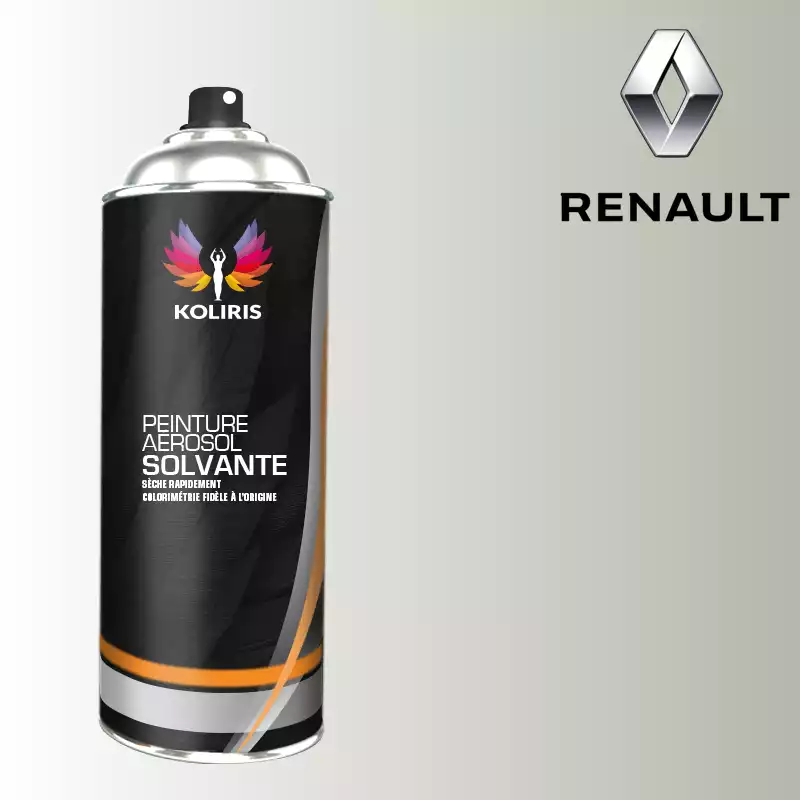 Bombe de peinture voiture solvant Renault 400ml