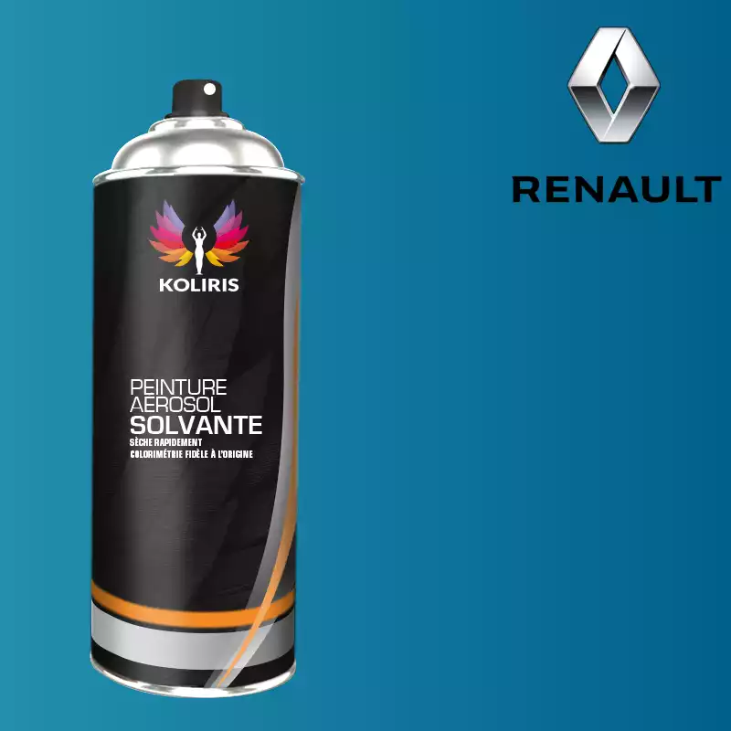 Bombe de peinture voiture solvant Renault 400ml