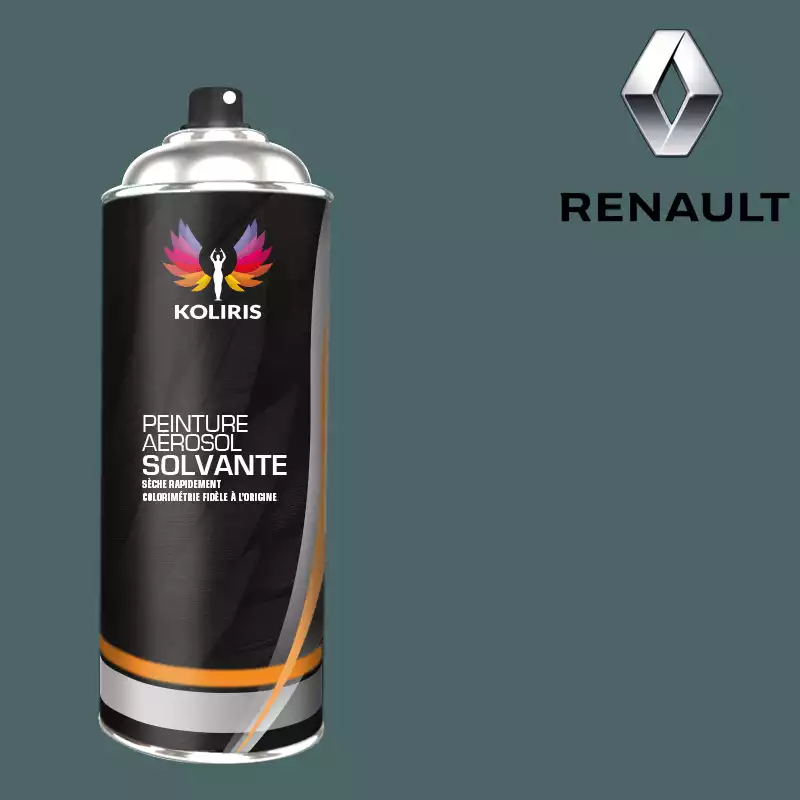 Bombe de peinture voiture solvant Renault 400ml