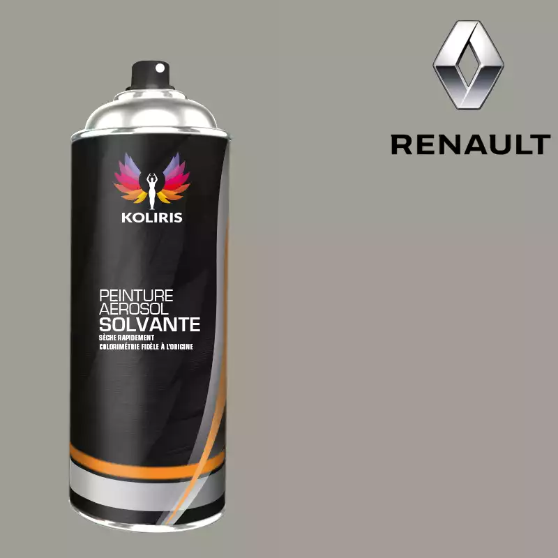 Bombe de peinture voiture solvant Renault 400ml