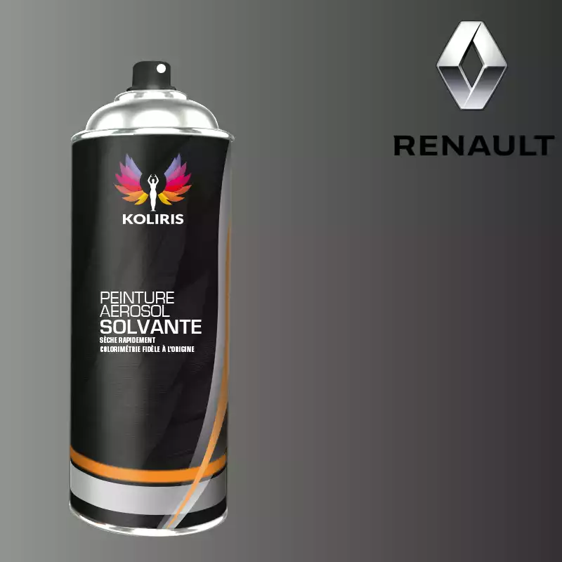 Bombe de peinture voiture solvant Renault 400ml