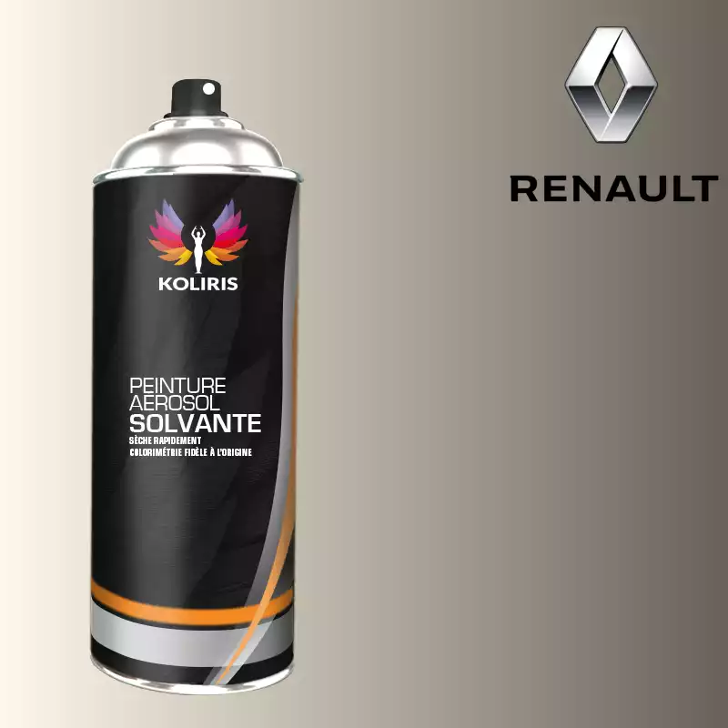 Bombe de peinture voiture solvant Renault 400ml