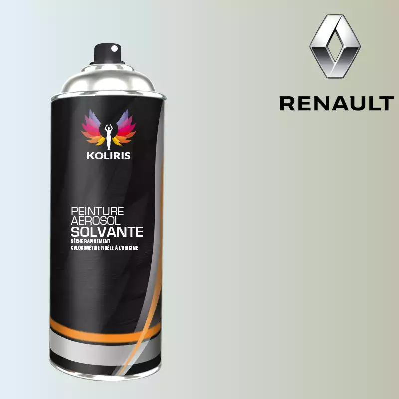 Bombe de peinture voiture solvant Renault 400ml