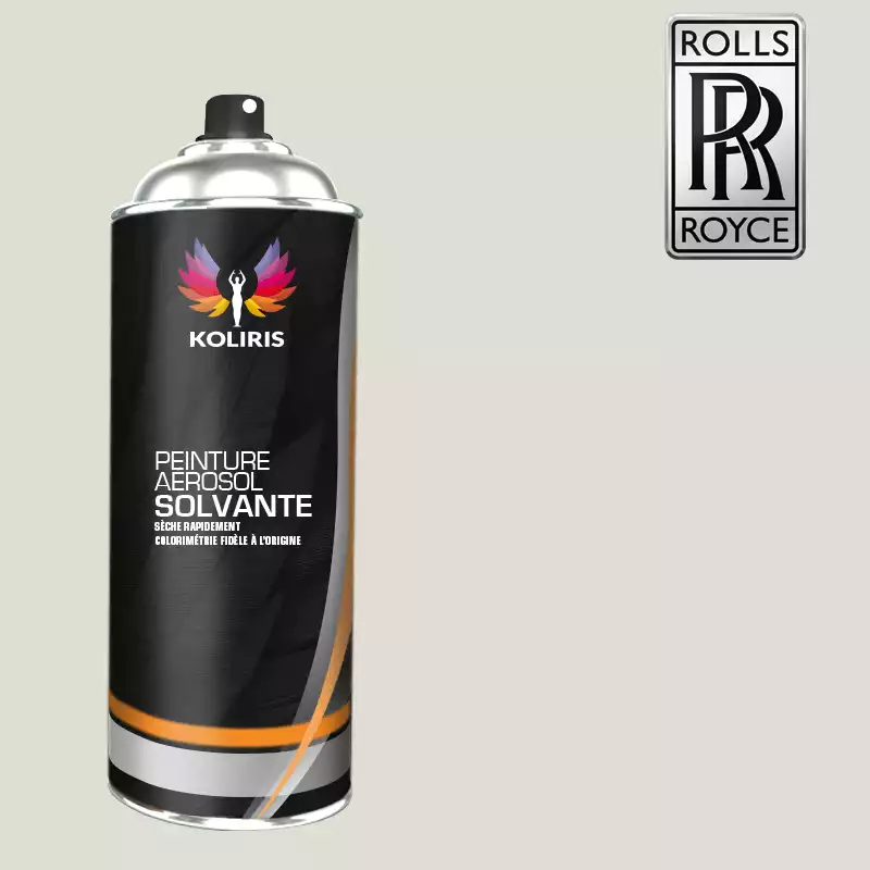 Bombe de peinture voiture solvant Rolls Royce 400ml