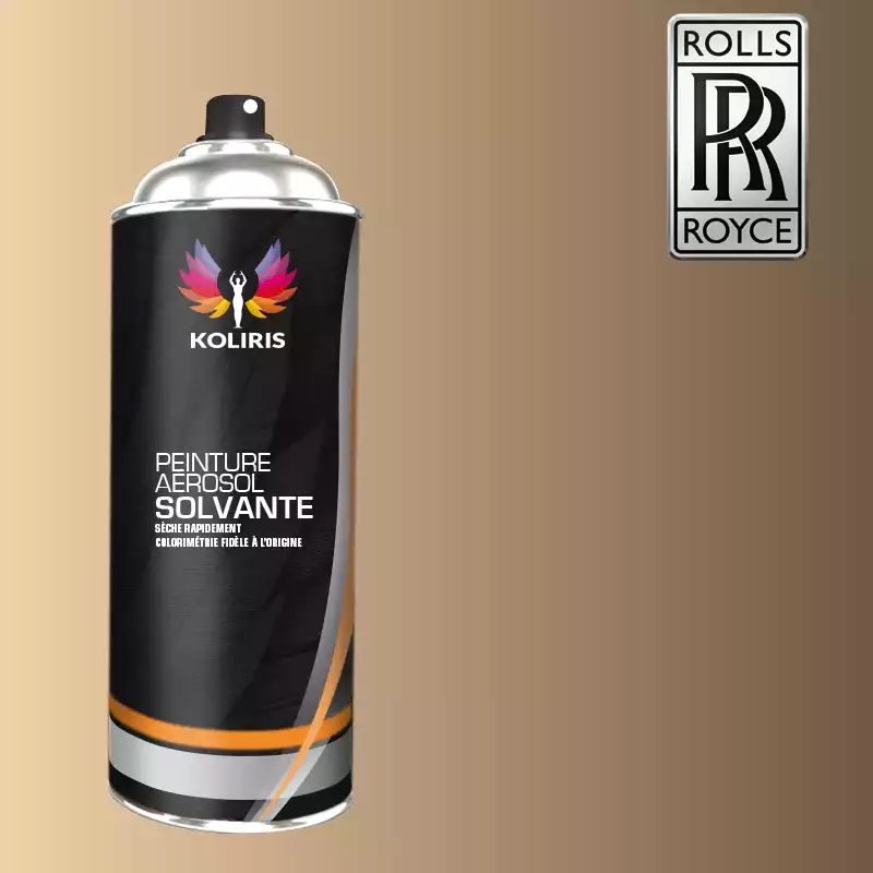 Bombe de peinture voiture solvant Rolls Royce 400ml