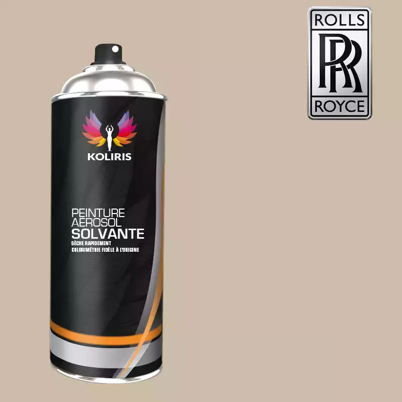 Bombe de peinture voiture solvant Rolls Royce 400ml