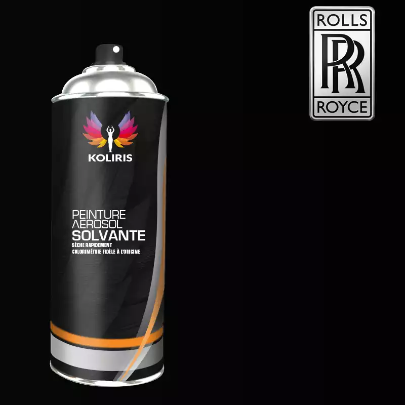 Bombe de peinture voiture solvant Rolls Royce 400ml